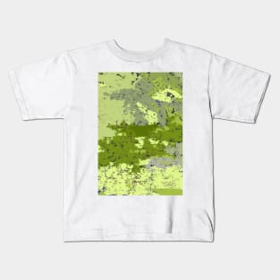 Almost Camouflage, Almost Military Map Kids T-Shirt